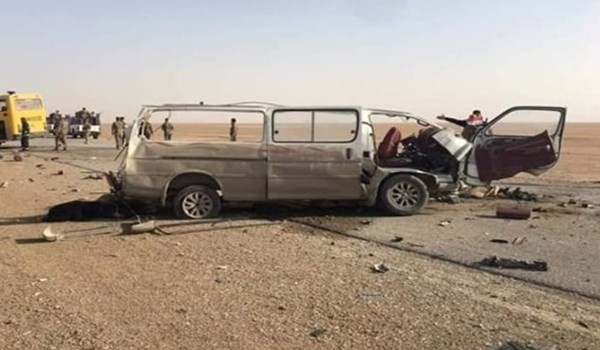 مصرع واصابة 29 زائرا إيرانيا وسائق عراقي بحادث سير في واسط
