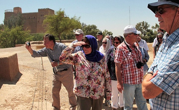 54 سائح أجنبي زاروا المعالم الأثریة في مدینة الشوش