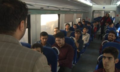 وفد طلاب جامعة شمران يقضون رحلة ثقافية ترفیهیه بمدینة الأهواز