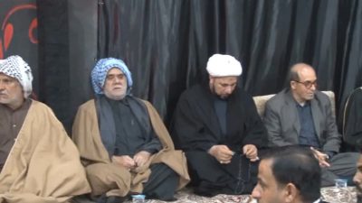 مجلس عزاء بمناسبة ذكرى رحيل السيدة أم البنين (ع) بمدینة سوسنکرد