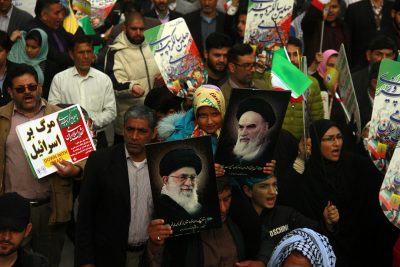 الاهوازيون يطفئون شمعة الاربعين بعيد الثورة الاسلامية