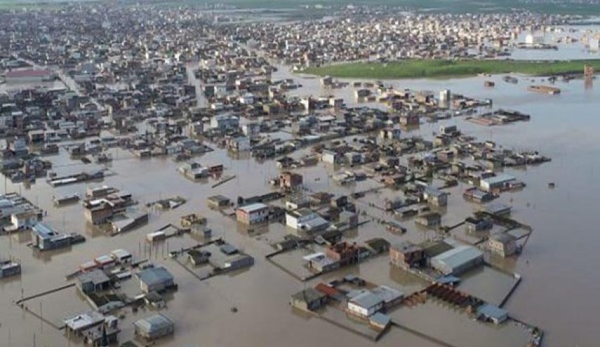 إستعداد الجيش والحرس الثوري  لإغاثة متضرري السيول شمال ايران