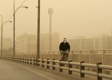 تحذير أصفر من عواصف غبارية ورياح شديدة في خوزستان حتى الثلاثاء