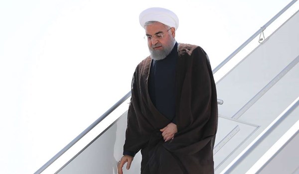 الرئيس روحاني يبدا جولة لتفقد المناطق المنكوبة بالسيول
