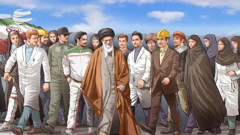 بيان الخطوة الثانية للثورة نبراس للشعب الايراني لفتح قمم الاقتدار والتقدم