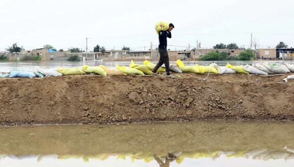أزمة السیول في محافظة خوزستان