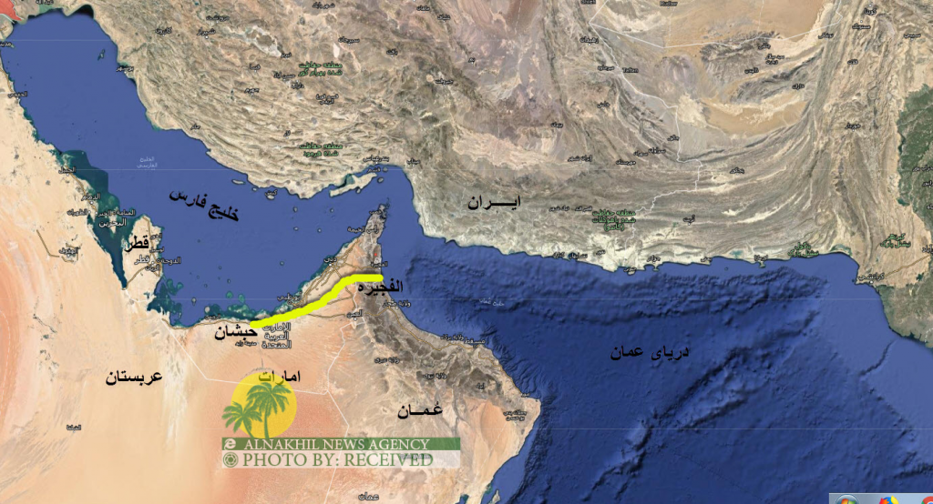 المضيق الذي يصل الخليج العربي بخليج عمان هو مضيق