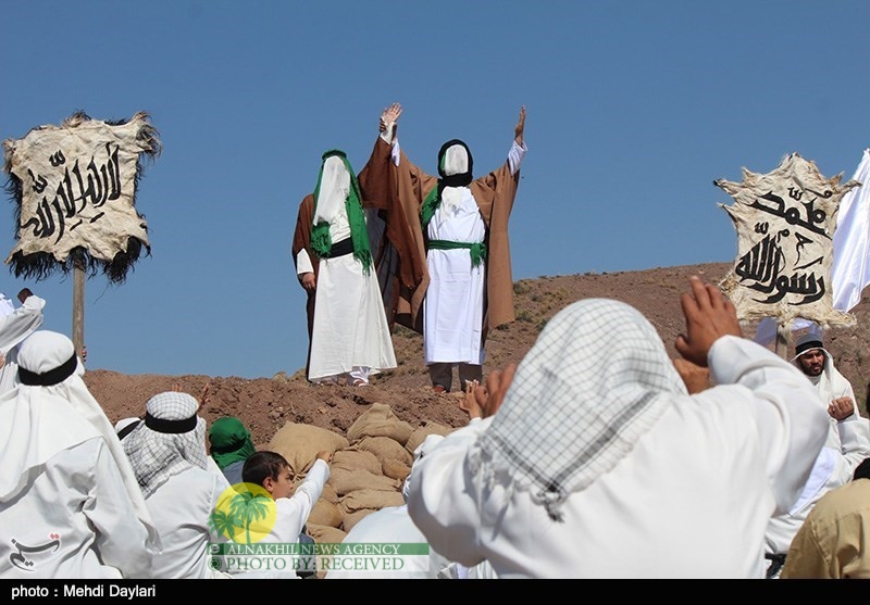 تمثیل واقعة الغدير في مدن خوزستان