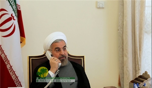 روحاني في اتصال هاتفي مع عمران خان: لا حل عسكريا لقضية كشمير
