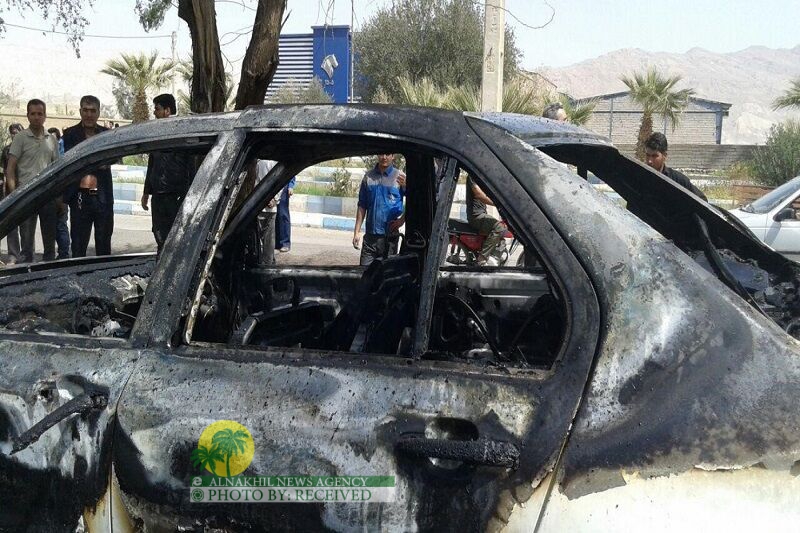 عاجل/احراق سيارة أحد مدراء بلدية عبادان