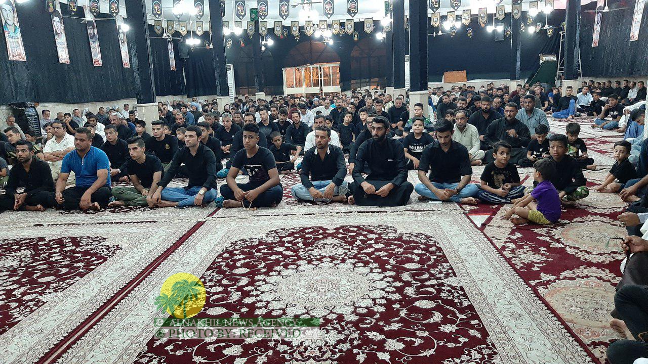 بالصور….مراسم العزاء الحسيني في قریة الجنکیه بمدینة کوت عبدالله