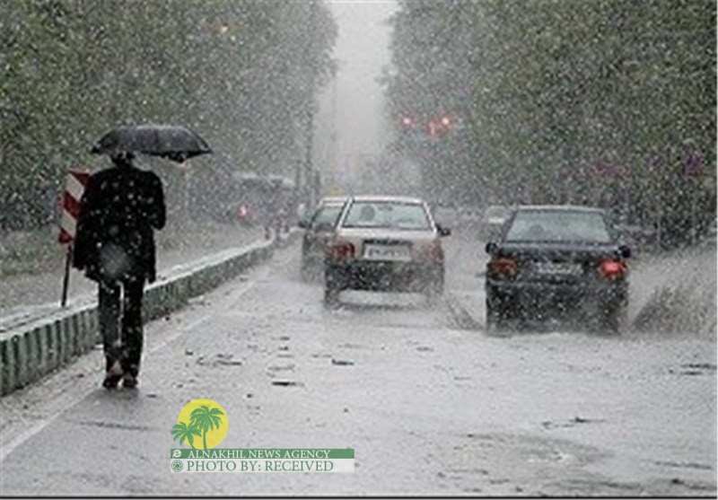 توقعات بوصول نظام هطول الأمطار الی المحافظة والسلطات تحذر