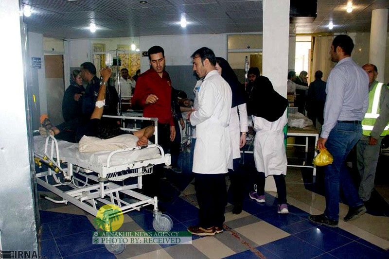 مصرع شخصين واصابة 26 من الزوار الايرانيين في حادث مروري بالعراق