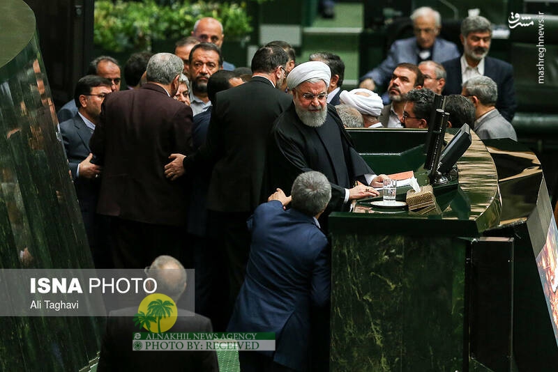 نائب إيراني: سلوك روحاني خلال الاحتجاجات ”مشبوه ومريب“
