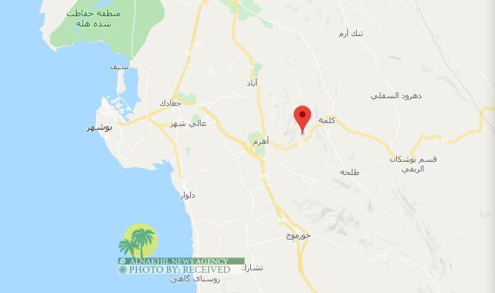 هزة ارضية بقوة 4.9 ريختر تضرب محافظة بوشهر جنوب ايران