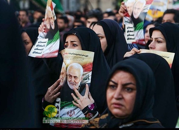 وصول جثامين الفريق سليماني ورفاقه إلى طهران بعد تشييع مليوني في أهواز