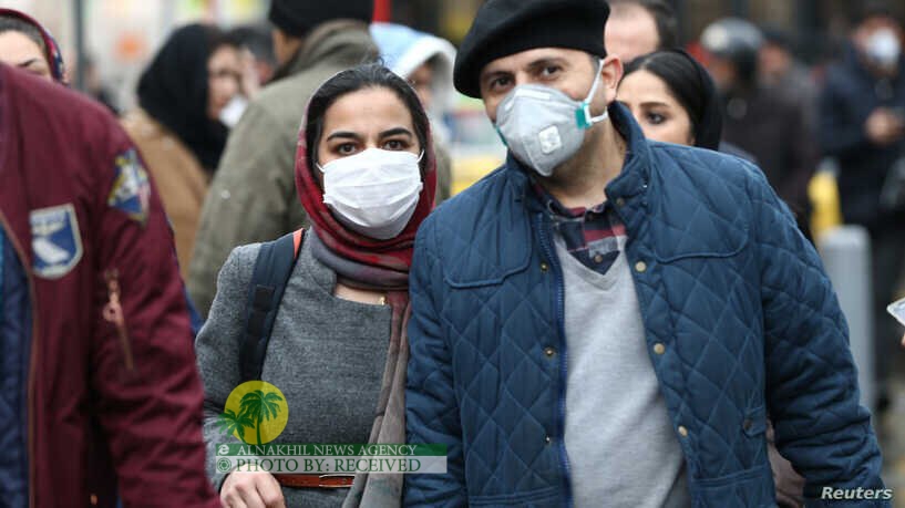 وزارة الصحة الايرانية : ارتفاع عدد الوفيات جراء فايروس كورونا الجديد في البلاد الى 8 واصابة 43 آخرين
