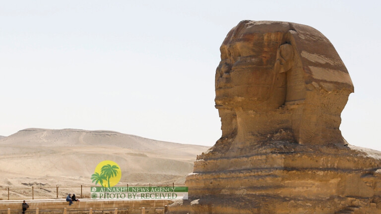 مصر تعلن عن اكتشاف أثري جديد خلال تطهير منطقة أبو الهول من كورونا
