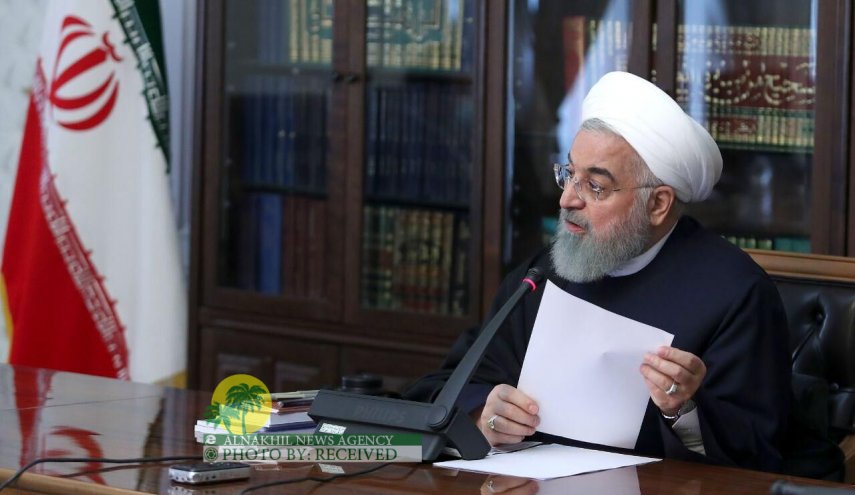الرئيس روحاني يؤكد استمرار العمل بمشروع التباعد الاجتماعي
