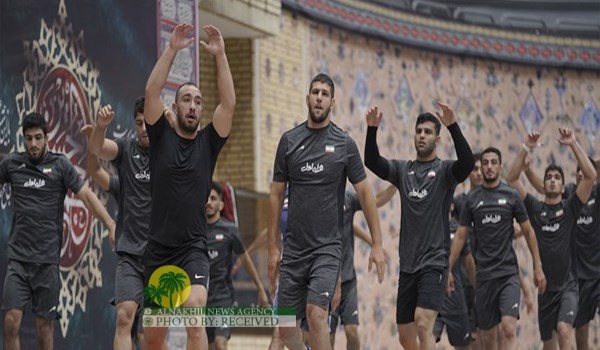 الفريق الوطني الايراني للمصارعة الحرة يقيم معسكرا تدريبيا في العراق