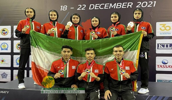 بـ 9 ذهبيات .. إيران تتصدر ترتيب بطولة آسيا للكاراتيه 2021