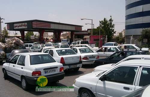 ازدحام محطات الوقود في الاهواز، مشكلة مستمرة تؤرق السائقين