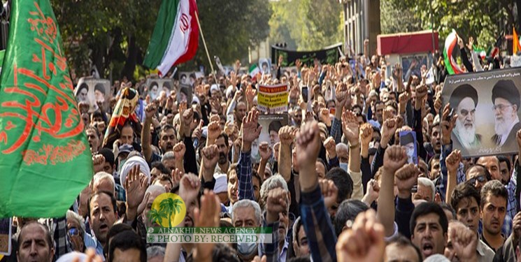مسيرات حاشدة عقب صلاة الجمعة في شتى ارجاء ايران تنديدا بأعمال الشغب الاخيرة