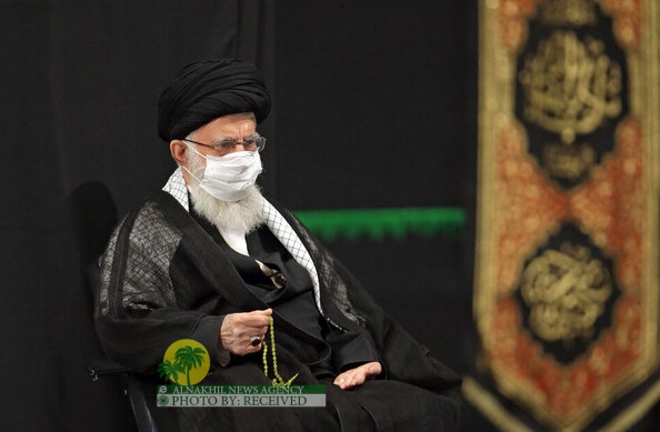 في يوم الأربعين الحسيني؛ إقامة مراسم العزاء الطلابية بحضور قائد الثورة الاسلامية