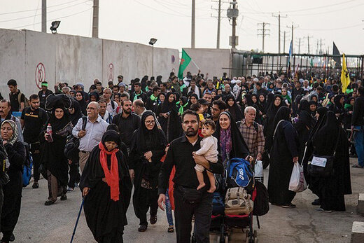 احصائیات دخول وخروج الزوار من منافذ خوزستان