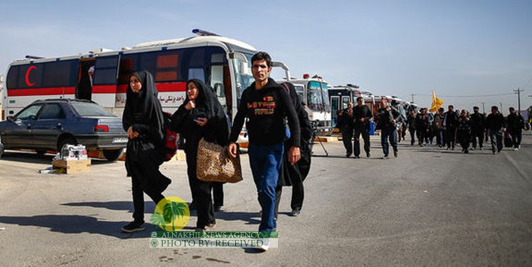 مسؤول من منفذ الجذابة: عودة 1.6 مليون زائر ايراني من العراق