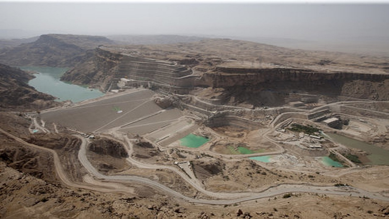 انحدار المیاه المالحة نحو خوزستان، بافتتاح سد “جم شیر”