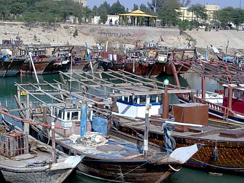 ميناء هنديجان في محافظة خوزستان.. أكبر مرفأ للتجارة وصيد الأسماك والروبيان+صور