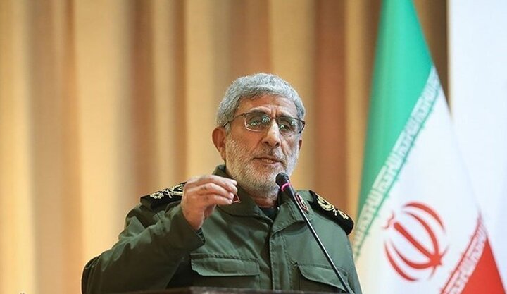 قاآني: ماتوقعه قائد الثورة الإسلامية بشأن زوال الكيان الصهيوني سيتحقق