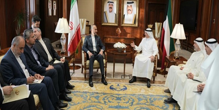وزير خارجية الكويت: نرحب بتوسيع علاقات إيران مع دول الخليج الفارسي
