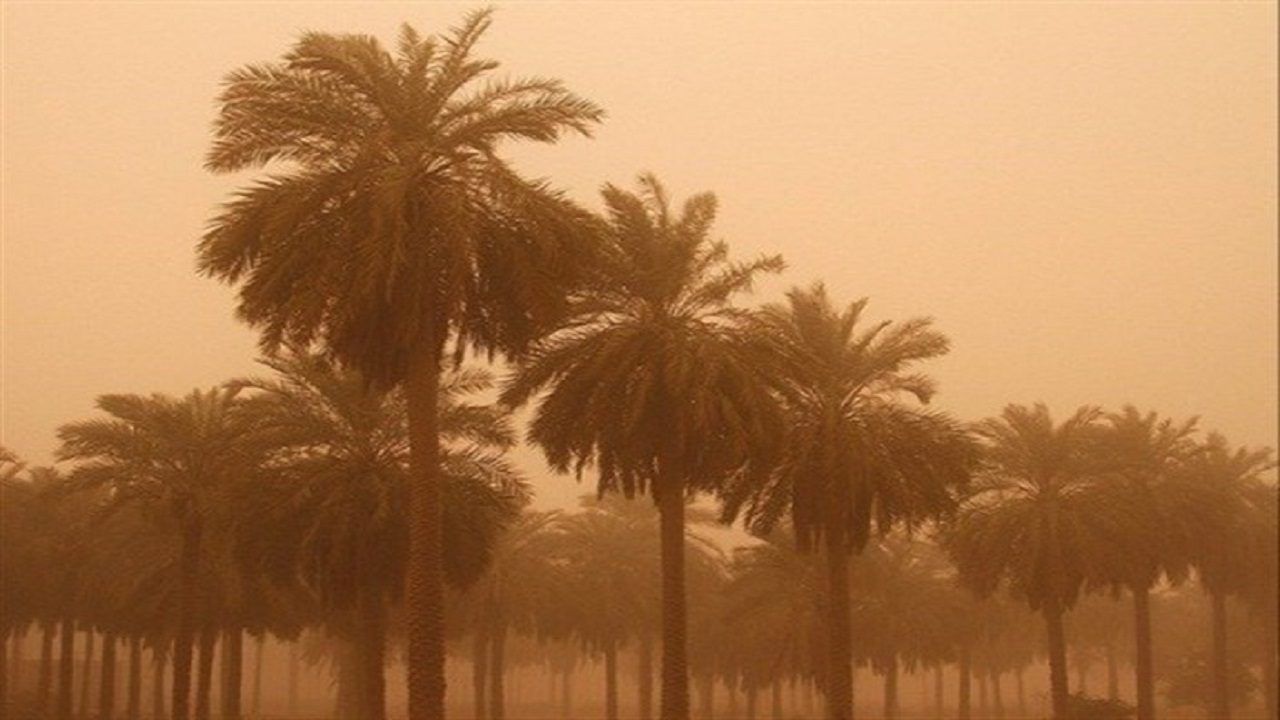 تحذير الأرصاد الجوية في خوزستان بشأن حدوث غبار داخلي