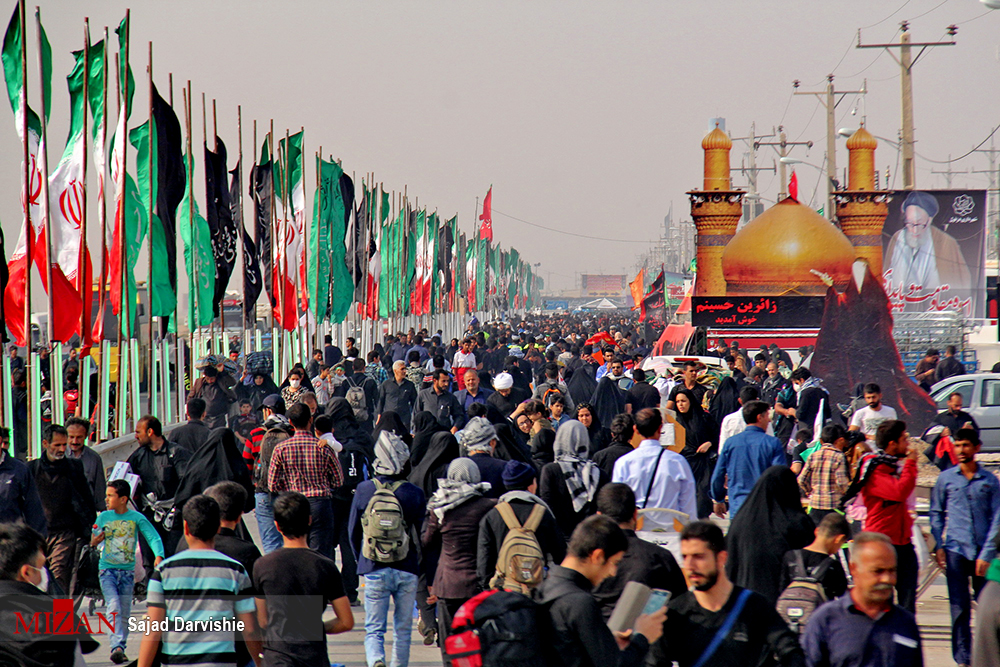 مسؤول من خوزستان، یتوقع عبورأكثر من 5 ملايين زائر من حدود البلاد في الأربعين هذا العام