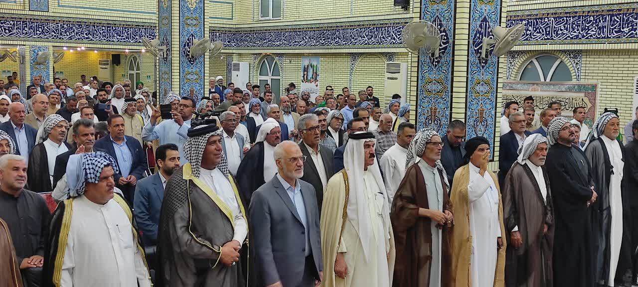 محافظ خوزستان: لطالما ضحى عرب الأهواز بأرواحهم من أجل مکتب التشیع والدفاع عن الوطن