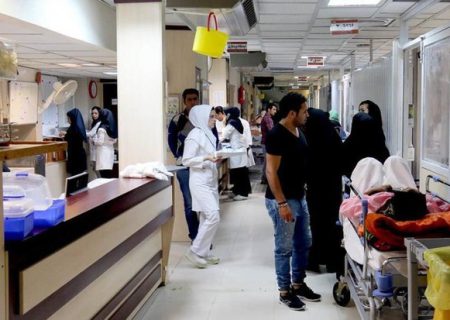 تأهب المستشفيات في خوزستان، بسبب ارتفاع عدد المصابین بالأمراض التنفسیة