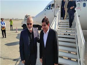 وصول نائب رئیس الجمهورالأیراني الی خوزستان للمشارکة في وضع حجرالاساس لسكة حديد الشلامجة-البصرة