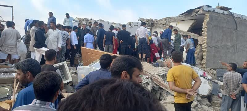 مصرع 6 أشخاص في انفجار غاز بمنزل في سوسنکرد
