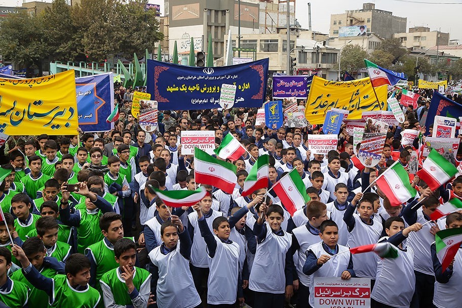 انطلاق مسیرات الـ 13 من آبان  في مدن مختلفة من خوزستان