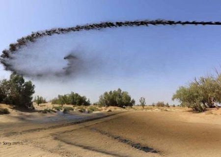 رغم معارضة البیئة.. الموارد الطبیعیة تعلن ان تغطية 900 هكتار من الکثبان الرملیة في خوزستان مدرجة على جدول الأعمال