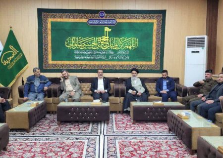 خوزستان تهدي باقات من أزهار النرجس إلى مرقدي الإمامين الكاظمين والعسكريين (ع) + صور