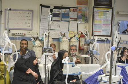 إحالة نحو الفي مريض إلى المراكز الطبية في خوزستان، بسبب تلوث الجو