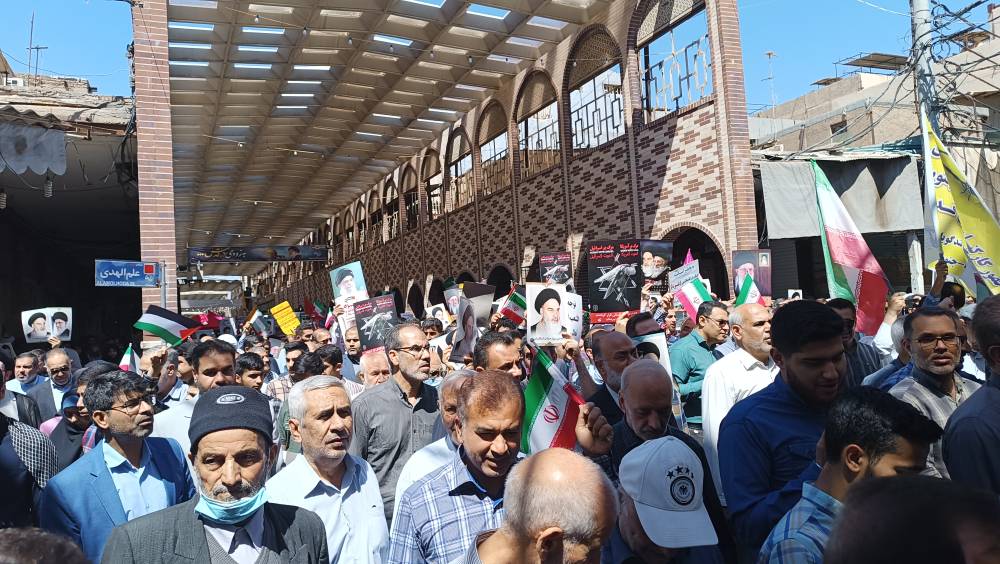 في جميع انحاء خوزستان؛ انطلاق مسيرة يوم القدس العالمي بعنوان”طوفان الاحرار”