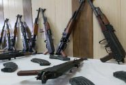 تدمير ورشة كبيرة لإنتاج الأسلحة العسكرية وأسلحة الصيد في أنديمشك / تدمير مزرعة خشخاش