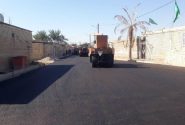 تبلیط طرق 1600 قرية في خوزستان