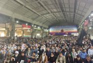 مراسم العزاء علی قدم وساق في خوزستان، بمناسبة استشهاد رئیس الجمهوریة ورفاقه