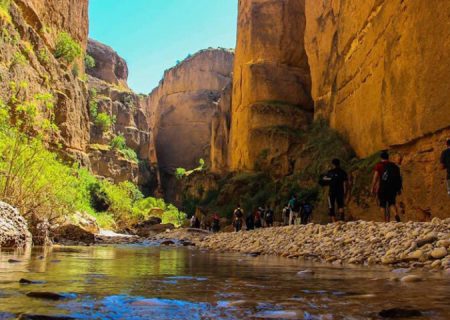 وادي «تو بيرون» في خوزستان.. مناظر طبيعية خلابة