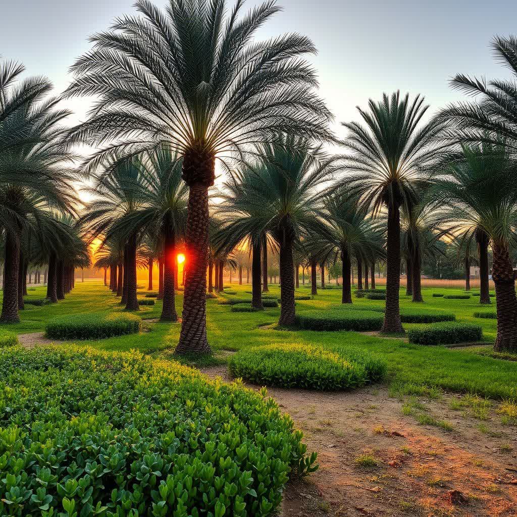 | بساتين النخيل في كوت سيد صالح: واحة الجمال والسكينة التي تأسر القلوب | بساتين النخيل في كوت سيد صالح: واحة الجمال والسكينة التي تأسر القلوب